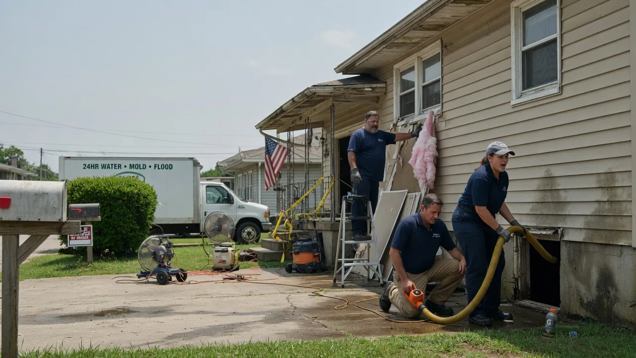 Water Damage Repair in Cashion, OK near me